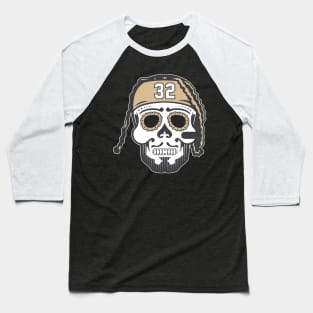 Tyrann Mathieu Sugar Skull Baseball T-Shirt